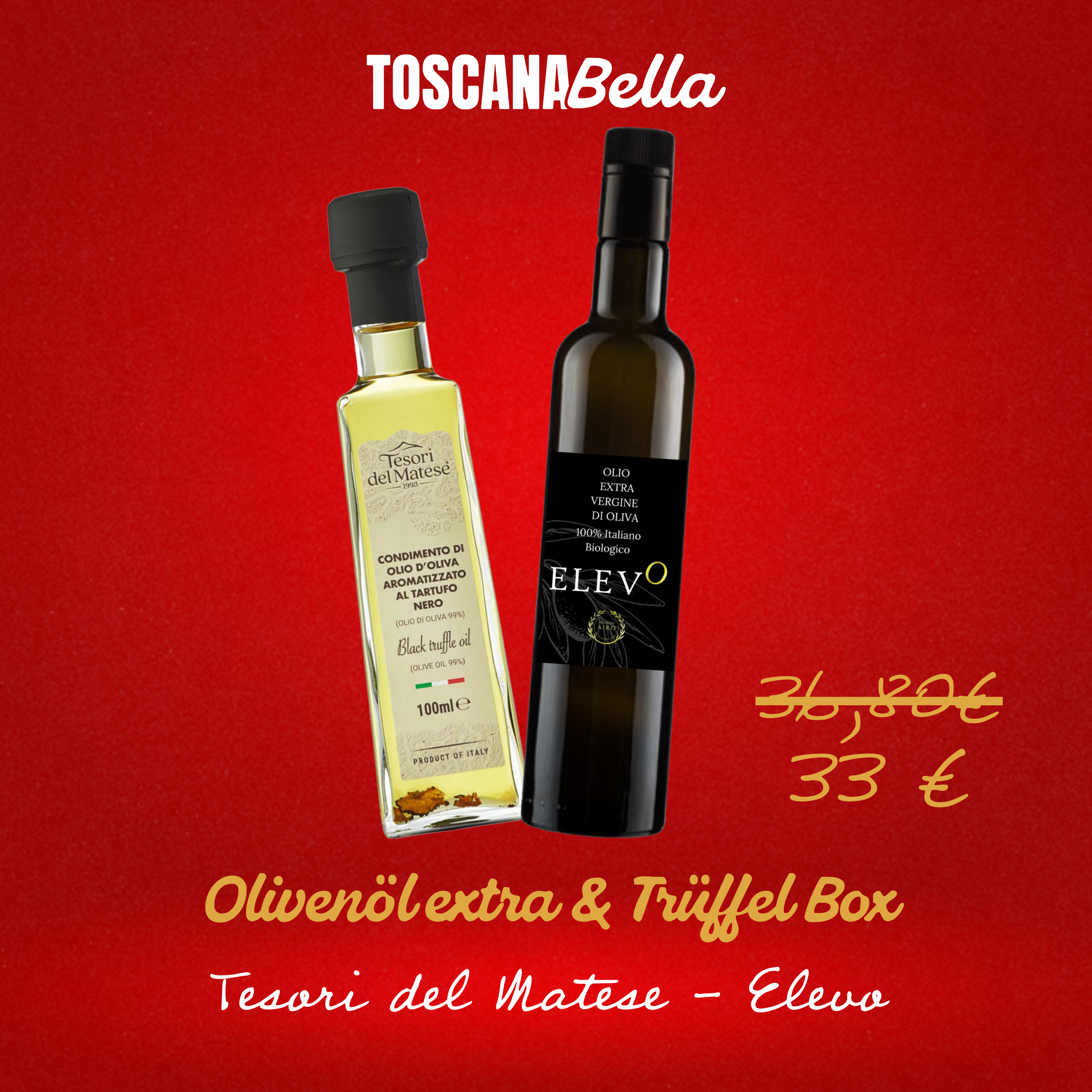 Olivennöl extra & Trüffel Box