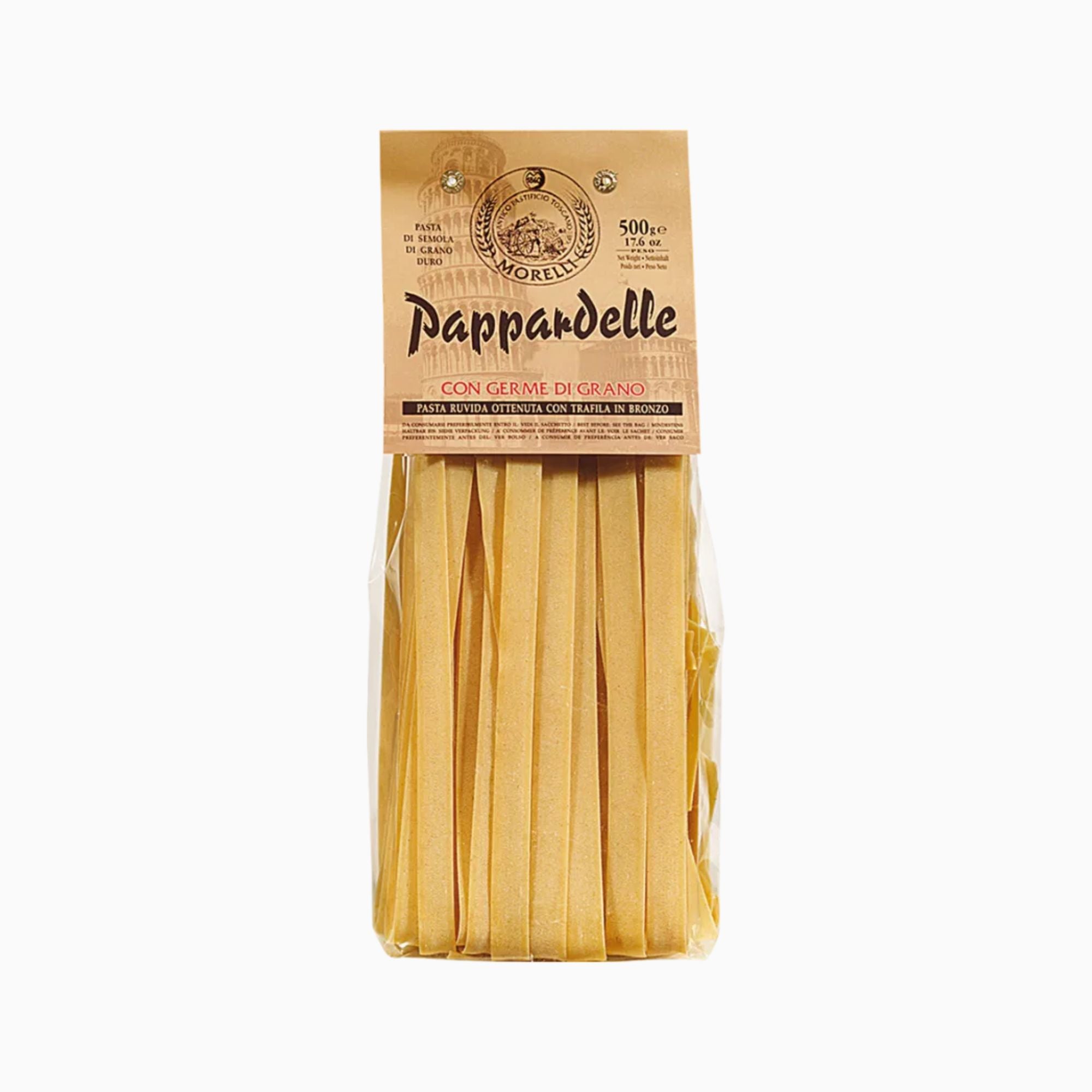 Pappardelle mit weizenkeimen – Pastificio Morelli, 500 gr