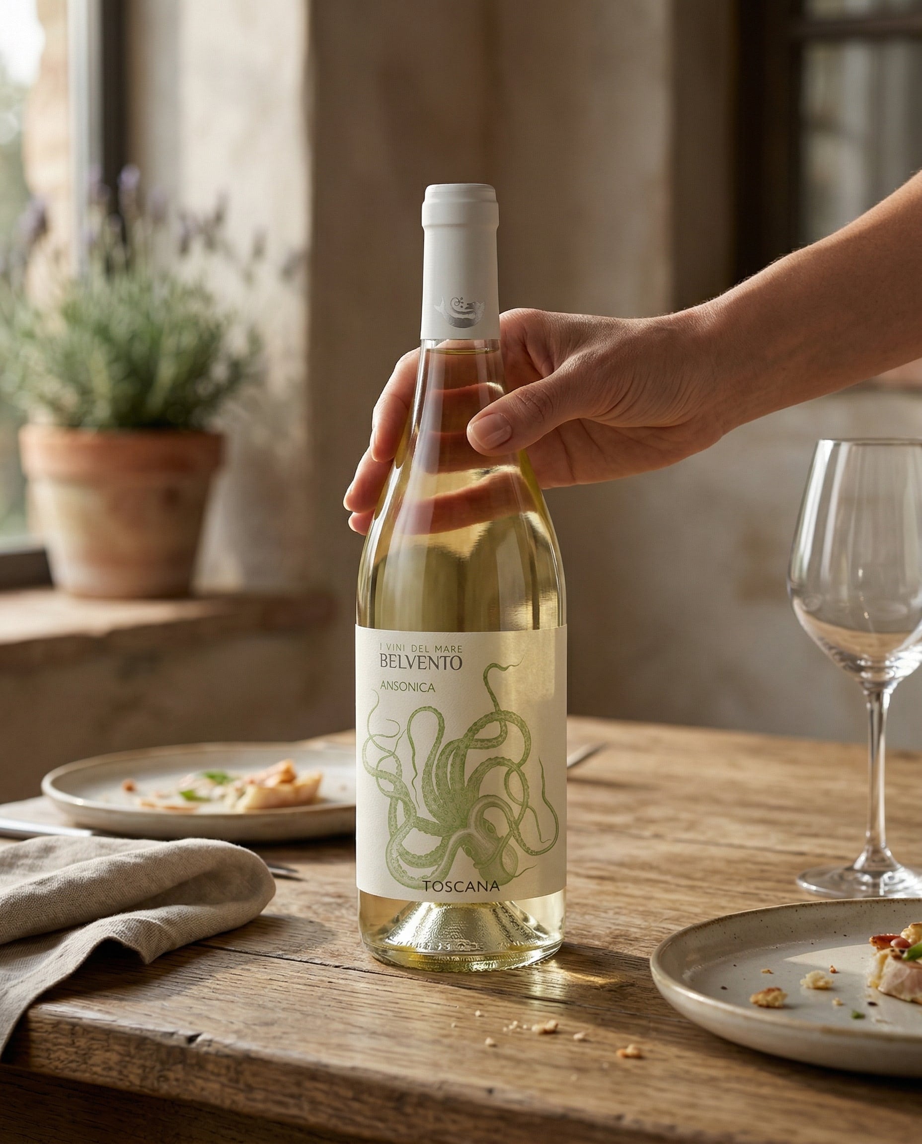 Belvento Ansonica – Toscana IGT Weißwein, Petra, 750 ml