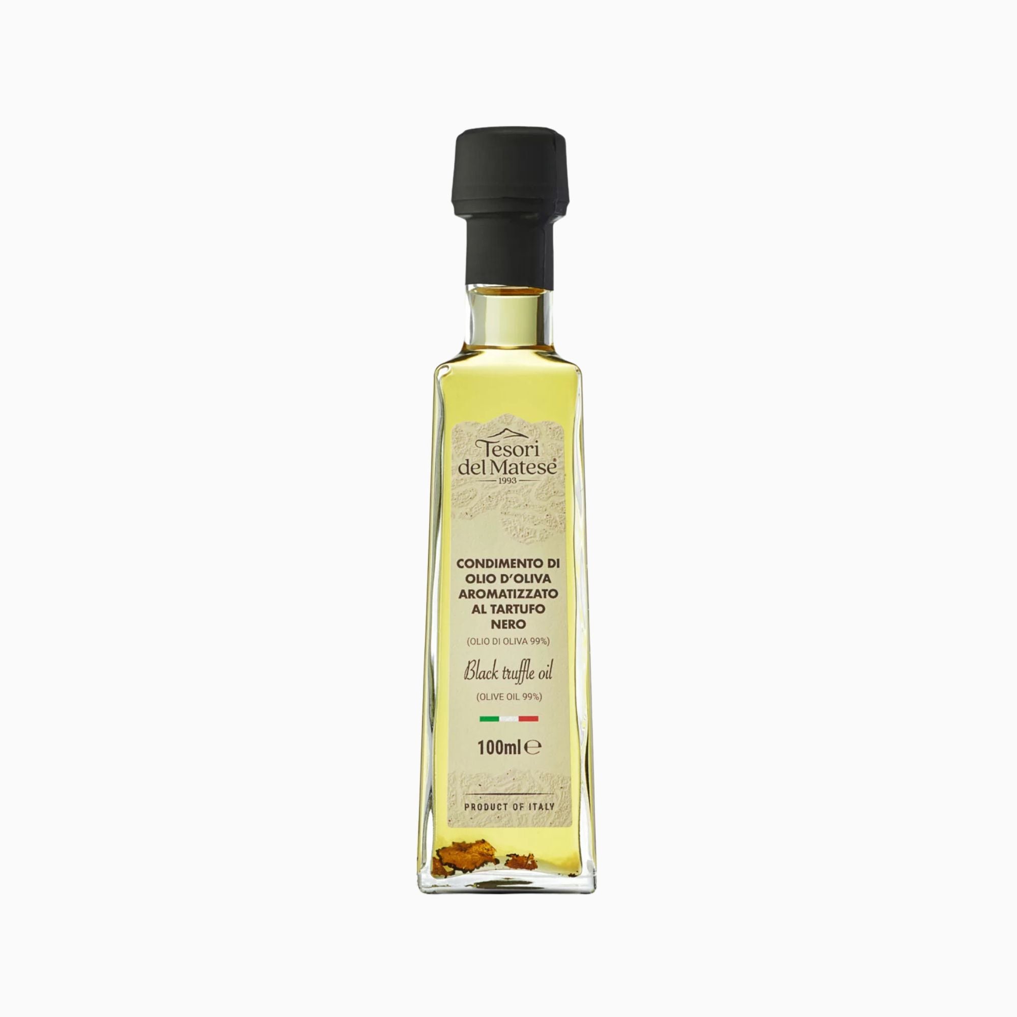 Olivenöl mit schwarzem trüffel – aromatisiertes gewürzöl, 100 ml