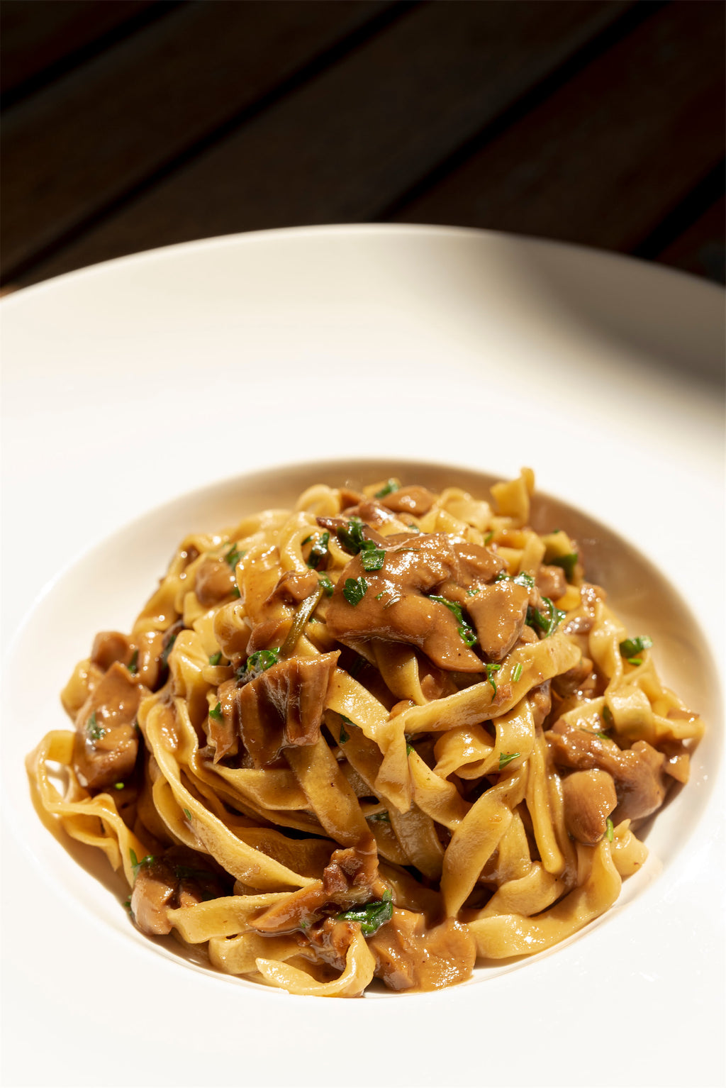 Tagliatelle ai funghi porcini – Pasta mit Weizenkeimen, Pastificio Morelli, 250 g