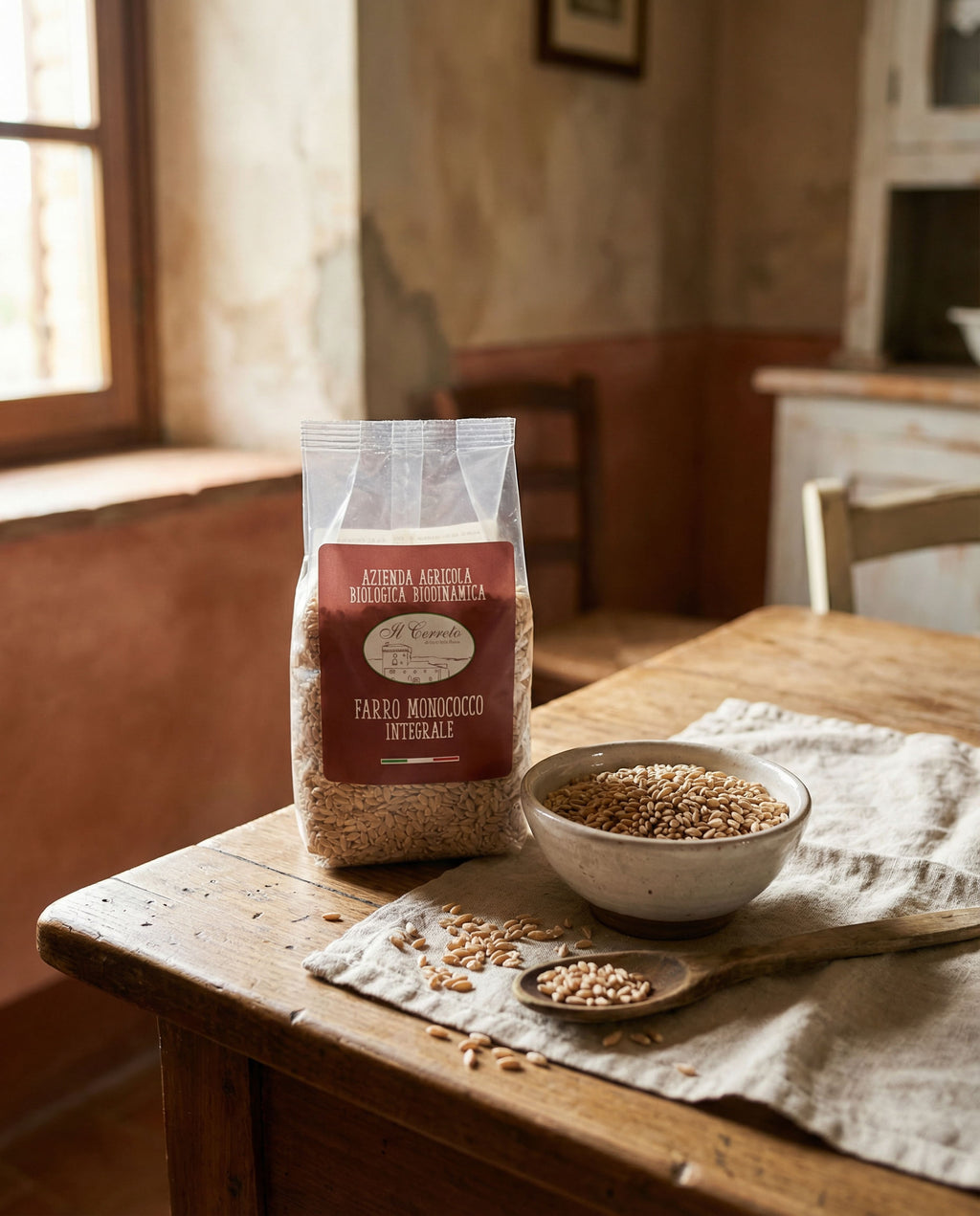 Bio-Einkorn, geschälter Urweizen – Il Cerreto, 400 g