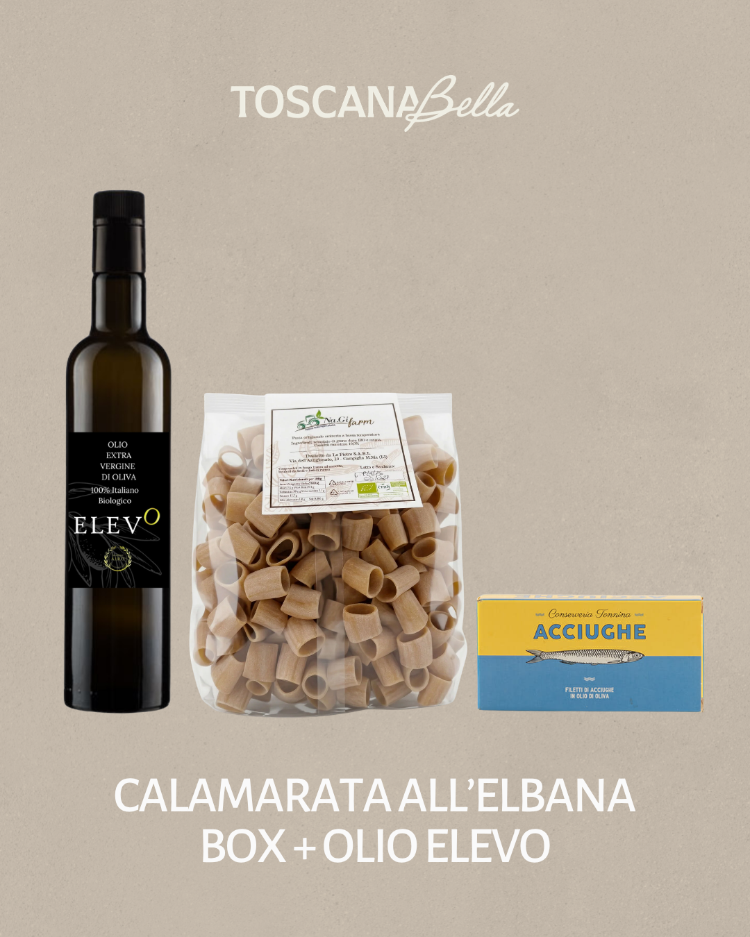 Calamarata all'Elbana + Olio Elevo