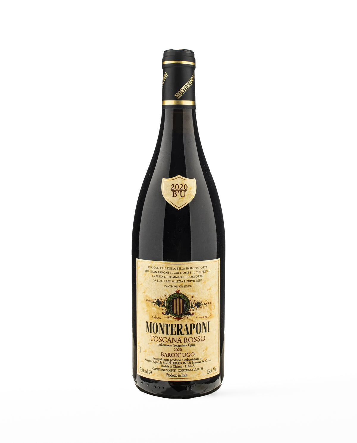 Baron'Ugo 2020 – bottiglia, Monteraponi