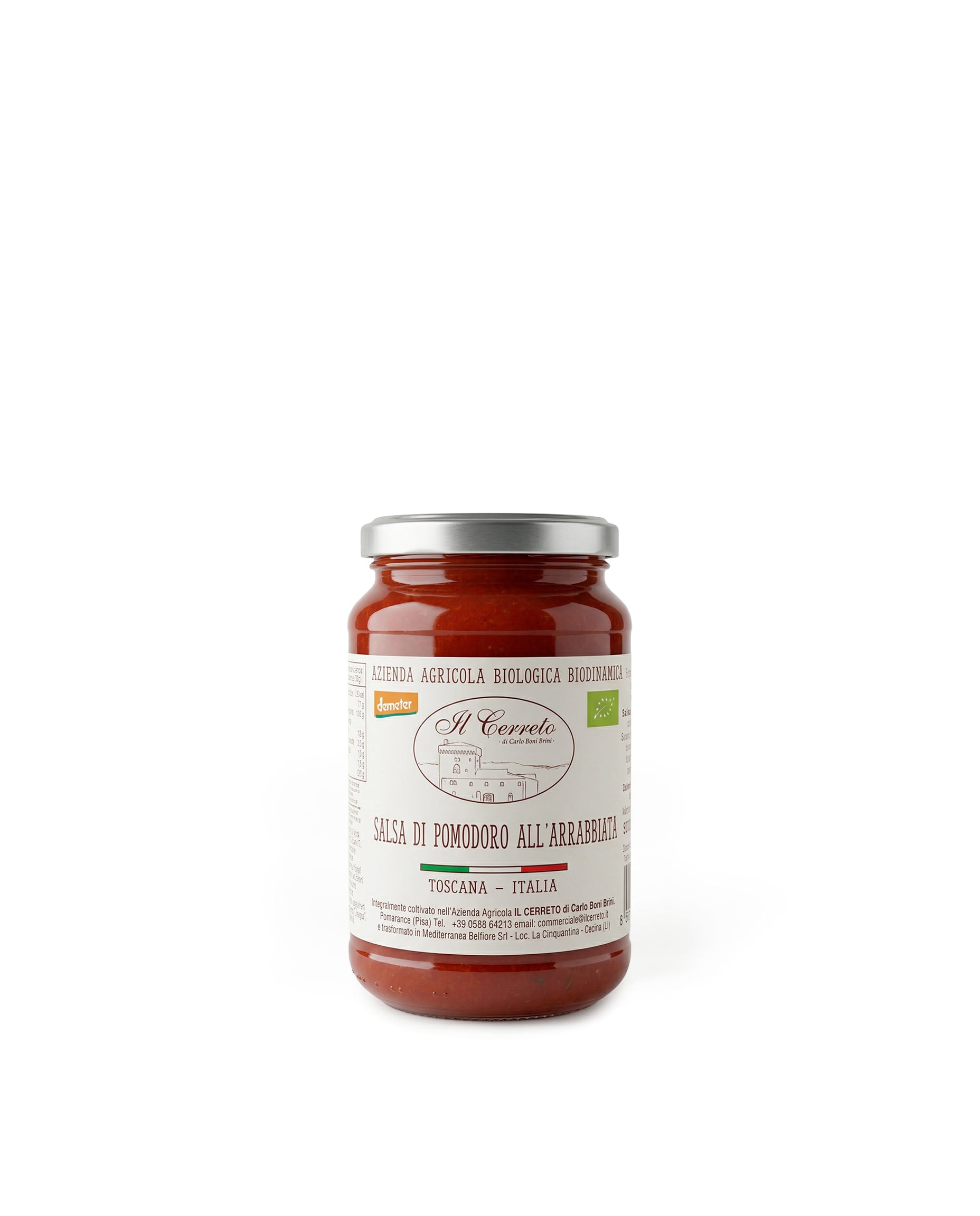 Bio-Arrabbiata-Sauce – Cerreto, 340 g