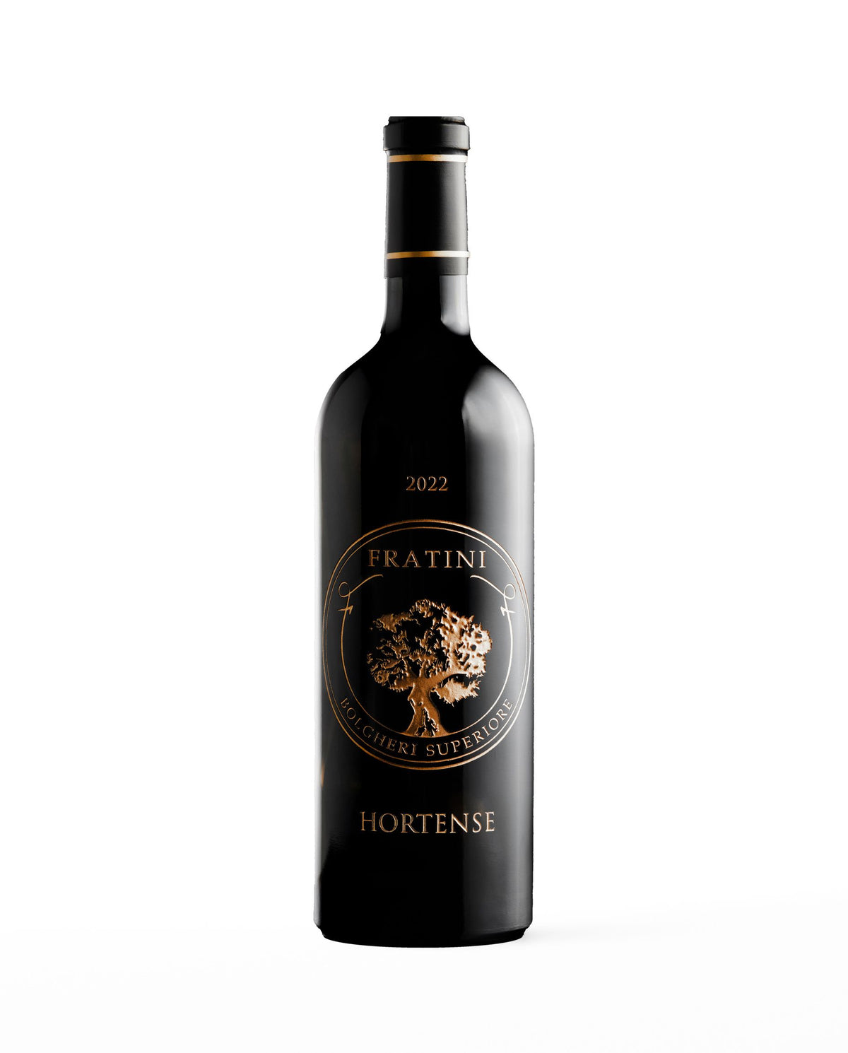 Bottiglia di Hortense 2022, Tenuta Fratini – Bolgheri DOC Superiore, vino rosso toscano