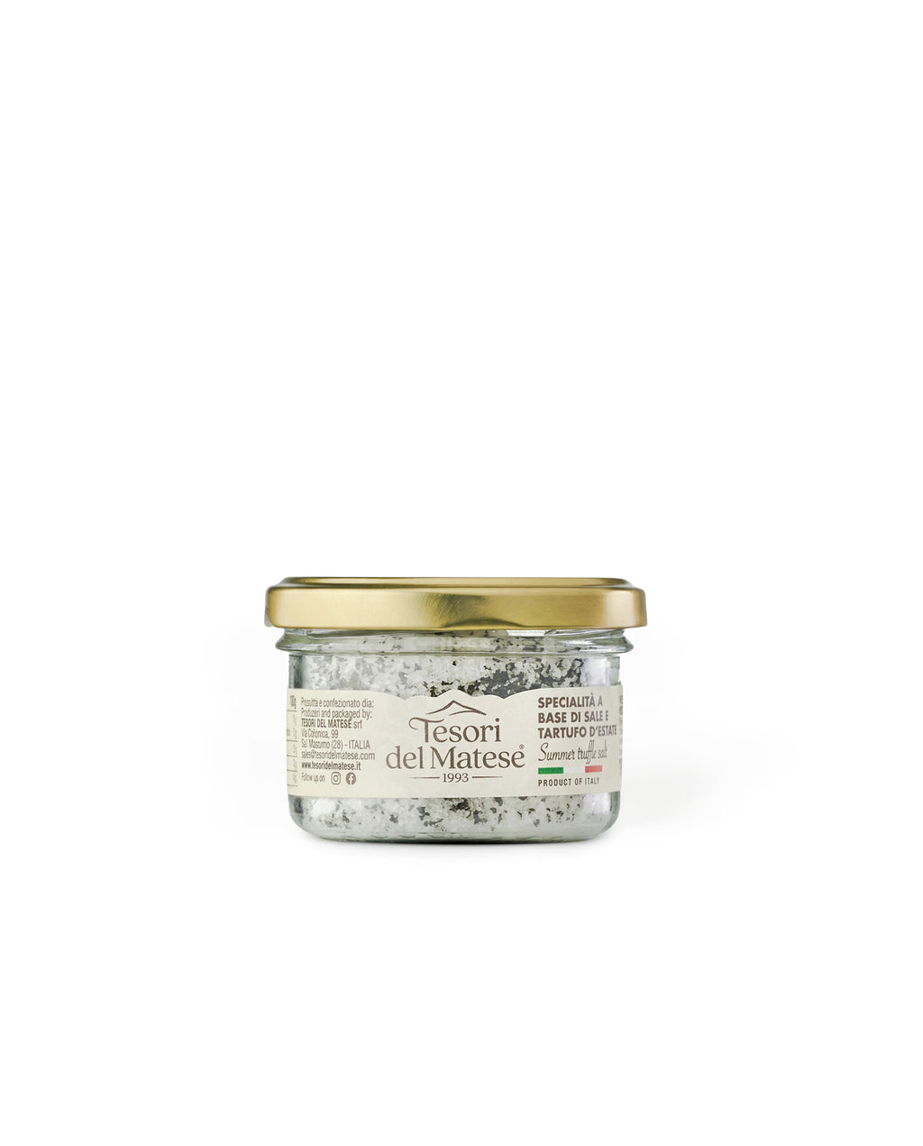 Trüffelsalz mit Sommertrüffel – Tesori del Matese, 100 g