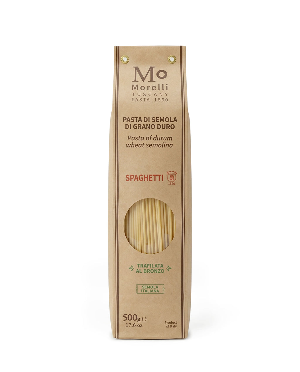 Spaghetti – Pasta mit Weizenkeimen, Pastificio Morelli, 500 g
