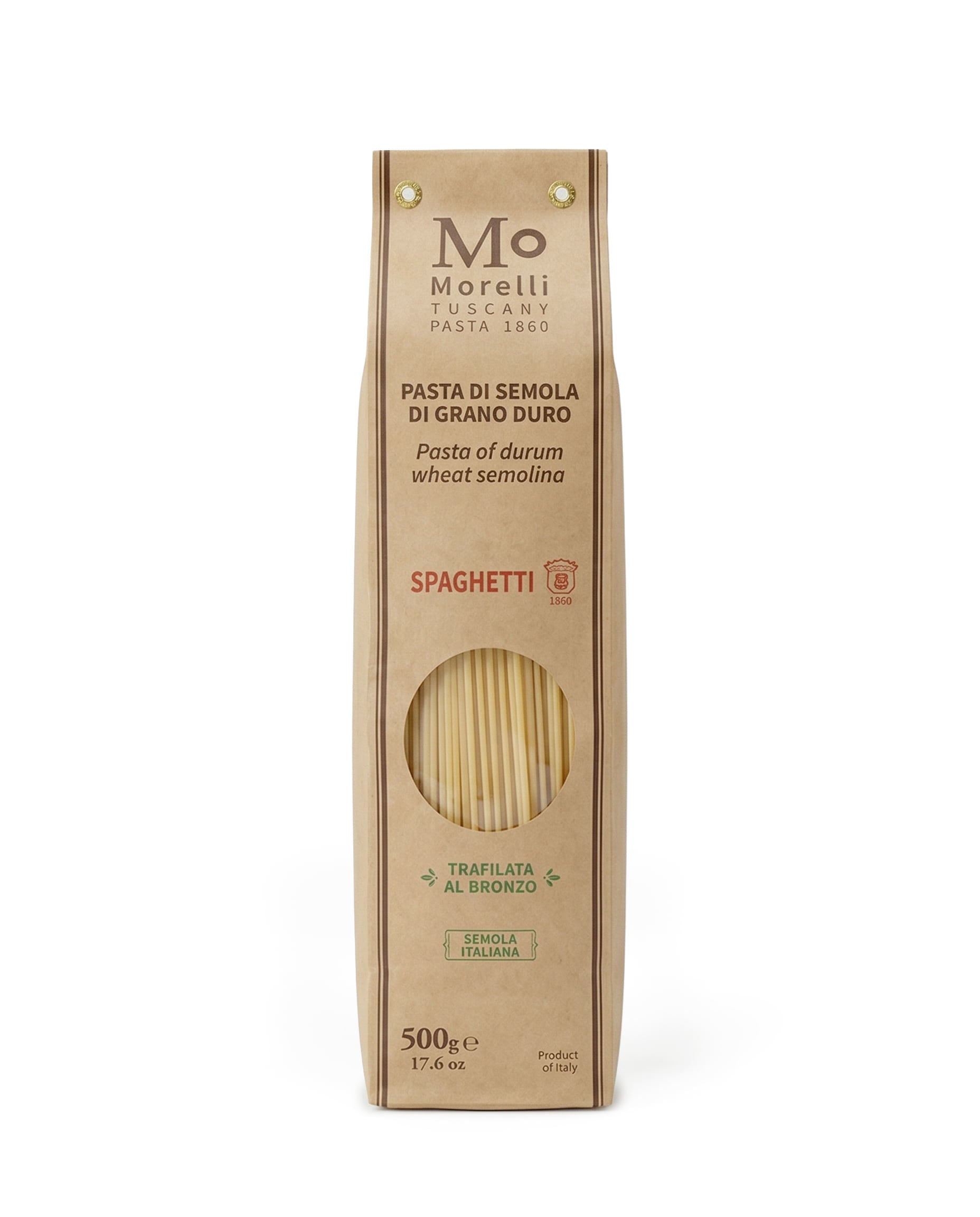 Spaghetti – Pasta mit Weizenkeimen, Pastificio Morelli, 500 g