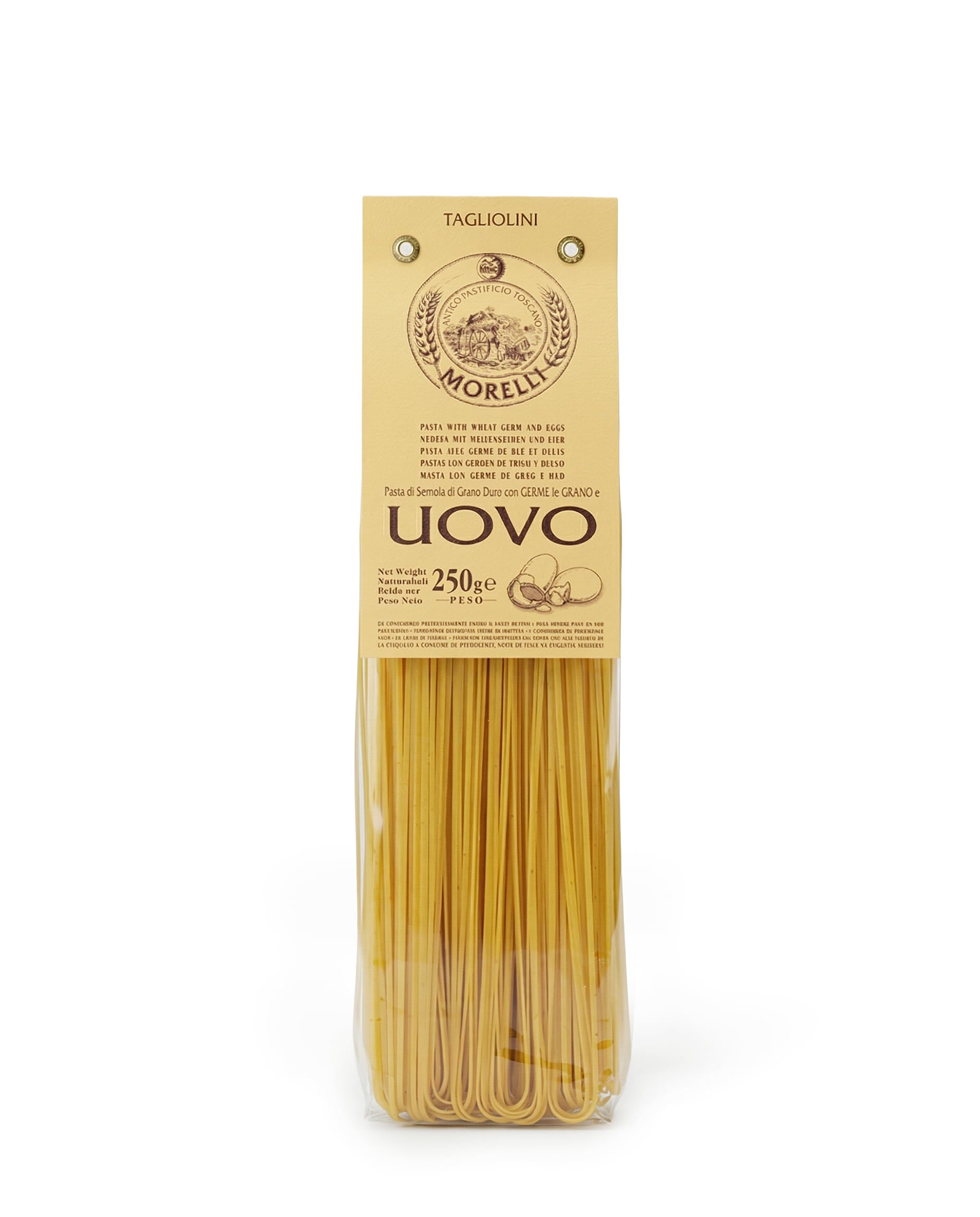Eier-Tagliolini – Pasta mit Weizenkeimen, Pastificio Morelli, 250 g