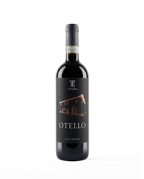 Otello – Chianti Superiore DOCG – Torre Serena – foto del prodotto su sfondo chiaro