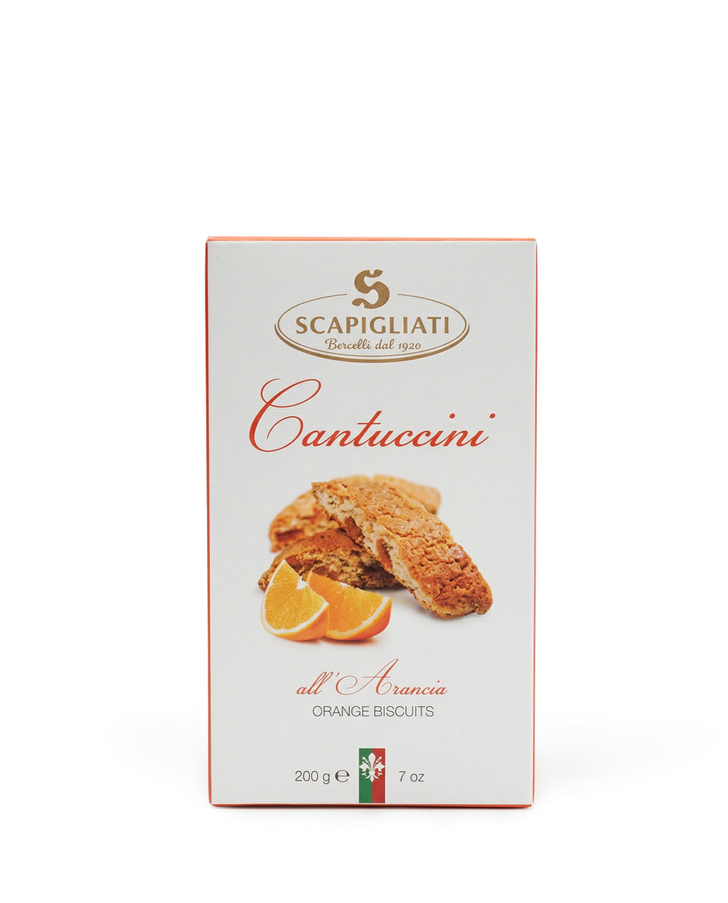 Cantuccini mit Orange – Scapigliati, 200 g