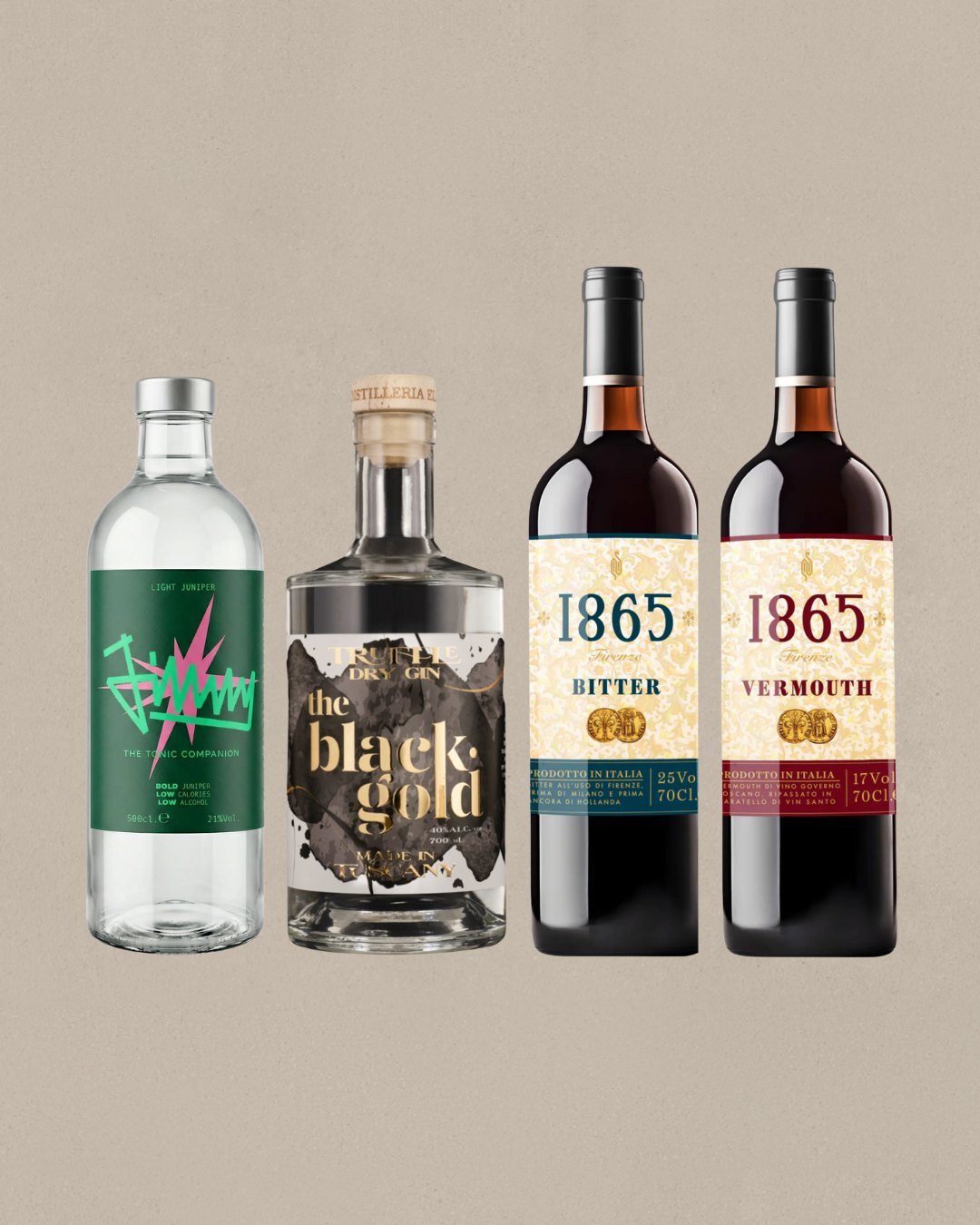Spirits Box – foto del prodotto su sfondo chiaro, specialità toscana di Toscana Bella